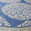 Safavieh Courtyard CY6962-23321 Blue / Ivory Area Rug Detail