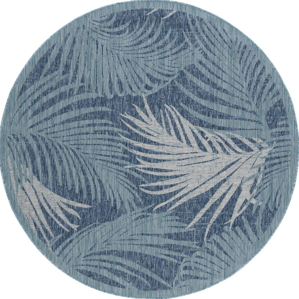 Safavieh Courtyard CY7557-39421 Aqua / Navy Area Rug main image