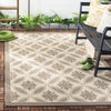 Safavieh Courtyard CY7844-79A21 Dark Beig / Beige Area Rug Room Scene Feature