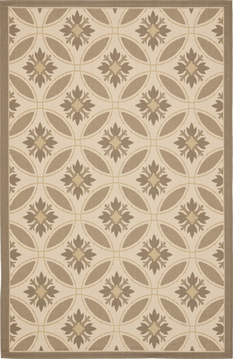 Safavieh Courtyard CY7844-79A21 Dark Beig / Beige Area Rug main image