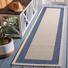 Safavieh Courtyard CY7987-25812 Beige / Navy Area Rug Room Scene Feature