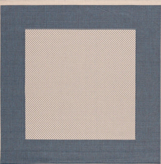 Safavieh Courtyard CY7987-25812 Beige / Navy Area Rug Square