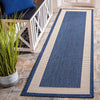 Safavieh Courtyard CY7987-25821 Navy / Beige Area Rug Room Scene Feature