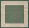 Safavieh Courtyard CY7987-32221 Dark Green / Beige Area Rug Square