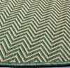 Safavieh Courtyard CY8022-32221 Dark Green / Beige Area Rug Detail