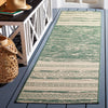 Safavieh Courtyard CY8061-32221 Dark Green / Beige Area Rug Room Scene Feature