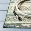 Safavieh Courtyard CY8061-32221 Dark Green / Beige Area Rug Detail