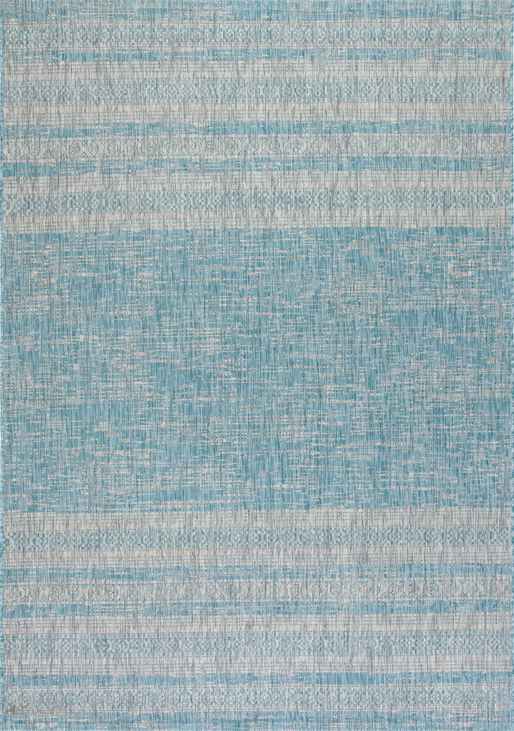 Safavieh Courtyard CY8061-37121 Aqua / Grey Area Rug main image