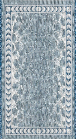 Safavieh Courtyard CY8100-53412 Blue / Ivory Area Rug main image