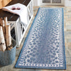 Safavieh Courtyard CY8100-53412 Blue / Ivory Area Rug Room Scene Feature