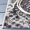 Safavieh Courtyard CY8162-53712 Grey / Black Area Rug Detail