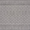 Safavieh Courtyard CY8168-37621 Black / Grey Area Rug Square