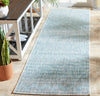 Safavieh Courtyard CY8196-37112 Light Grey / Aqua Area Rug Room Scene Feature