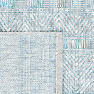 Safavieh Courtyard CY8196-37112 Light Grey / Aqua Area Rug Backing