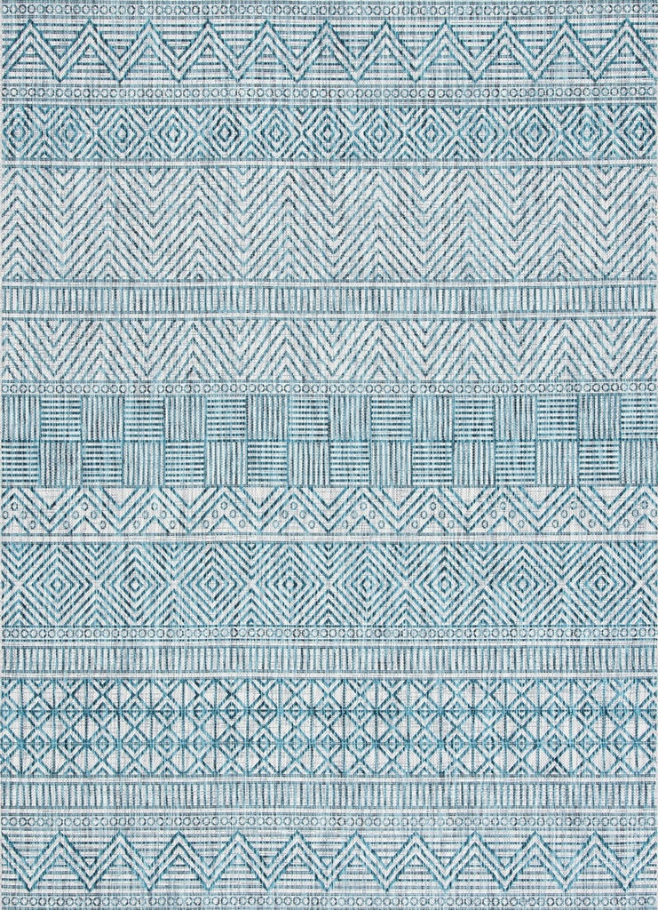 Safavieh Courtyard CY8196-37212 Grey / Teal Area Rug main image