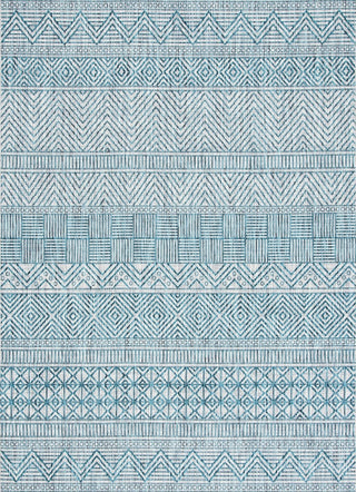 Safavieh Courtyard CY8196-37212 Grey / Teal Area Rug main image