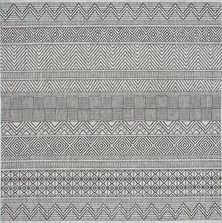 Safavieh Courtyard CY8196-37612 Black / Grey Area Rug Square