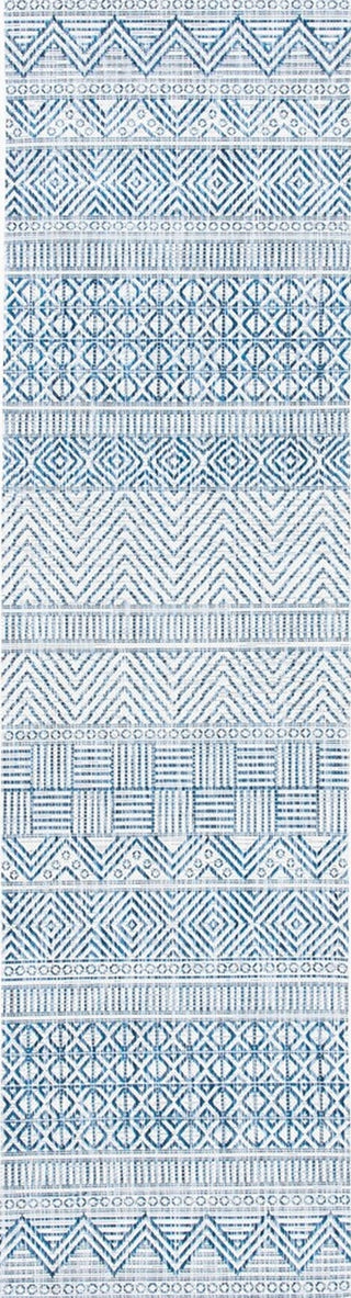 Safavieh Courtyard CY8196-53412 Ivory / Navy Area Rug Runner