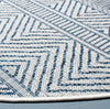 Safavieh Courtyard CY8196-53412 Ivory / Navy Area Rug Detail