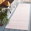 Safavieh Courtyard CY8196-56212 Ivory / Pink Area Rug Room Scene Feature