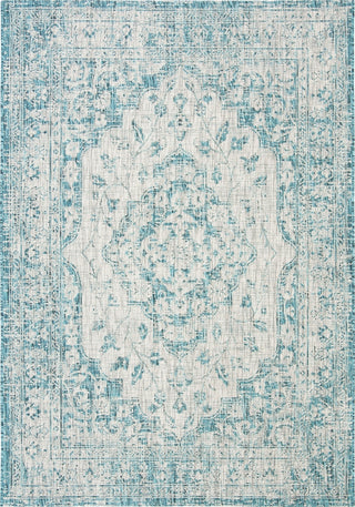 Safavieh Courtyard CY8231-37212 Grey / Blue Area Rug Main