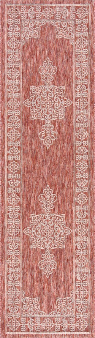 Safavieh Courtyard CY8232-36521 Rust / Ivory Area Rug Runner