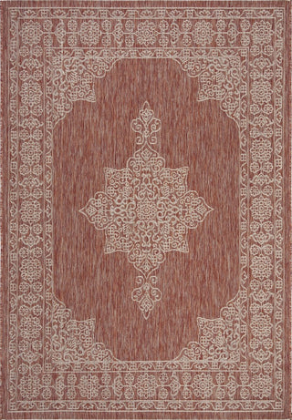 Safavieh Courtyard CY8232-36521 Rust / Ivory Area Rug Main