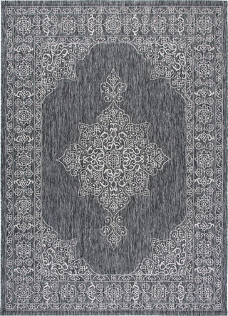 Safavieh Courtyard CY8232-36621 Black / Ivory Area Rug Main