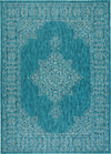 Safavieh Courtyard CY8232-37221 Teal / Ivory Area Rug main image