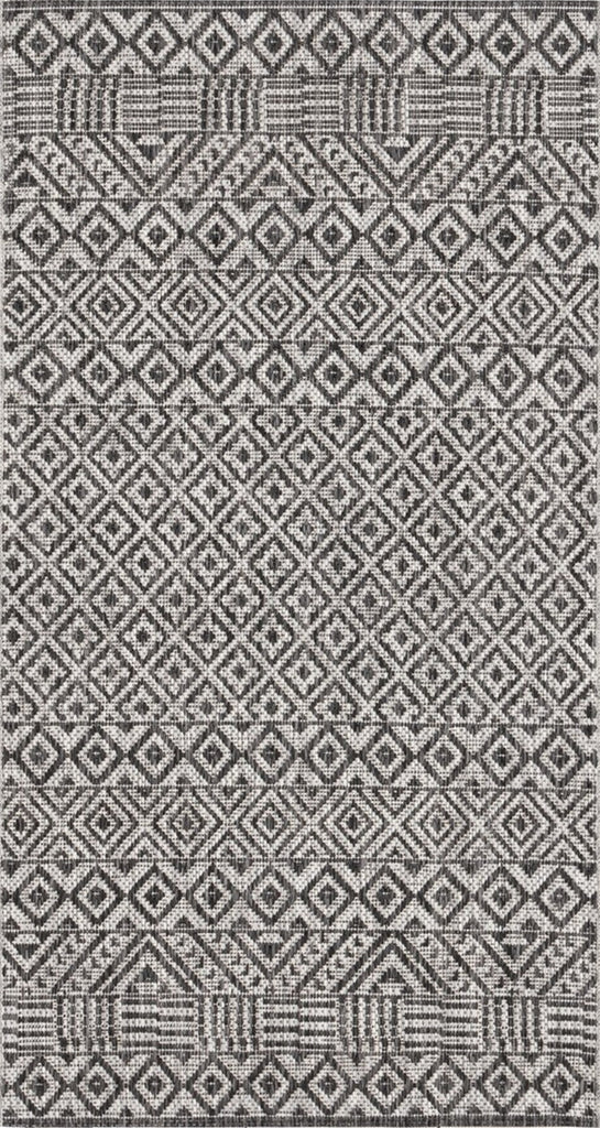 Safavieh Courtyard CY8235-37612 Grey / Black Area Rug main image