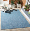 Safavieh Courtyard CY8235-39412 Aqua / Navy Area Rug Room Scene Feature