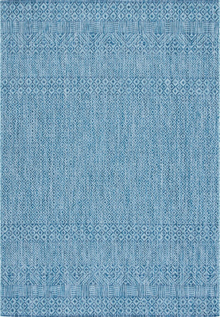 Safavieh Courtyard CY8235-39412 Aqua / Navy Area Rug main image