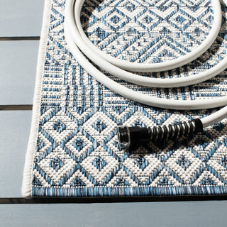 Safavieh Courtyard CY8235-53412 Blue / Navy Area Rug Detail