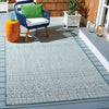 Safavieh Courtyard CY8235-53512 Ivory / Aqua Area Rug Room Scene