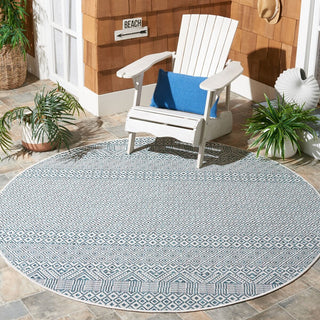 Safavieh Courtyard CY8235-53512 Ivory / Aqua Area Rug Room Scene