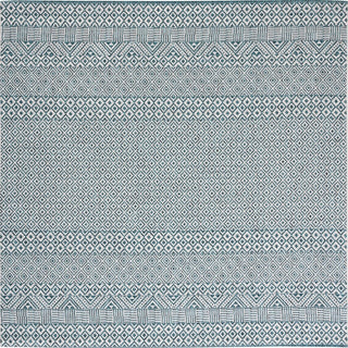 Safavieh Courtyard CY8235-53512 Ivory / Aqua Area Rug Square