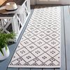 Safavieh Courtyard CY8303-536 Ivory / Black Area Rug Room Scene Feature