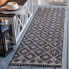 Safavieh Courtyard CY8303-537 Black / Ivory Area Rug Room Scene Feature