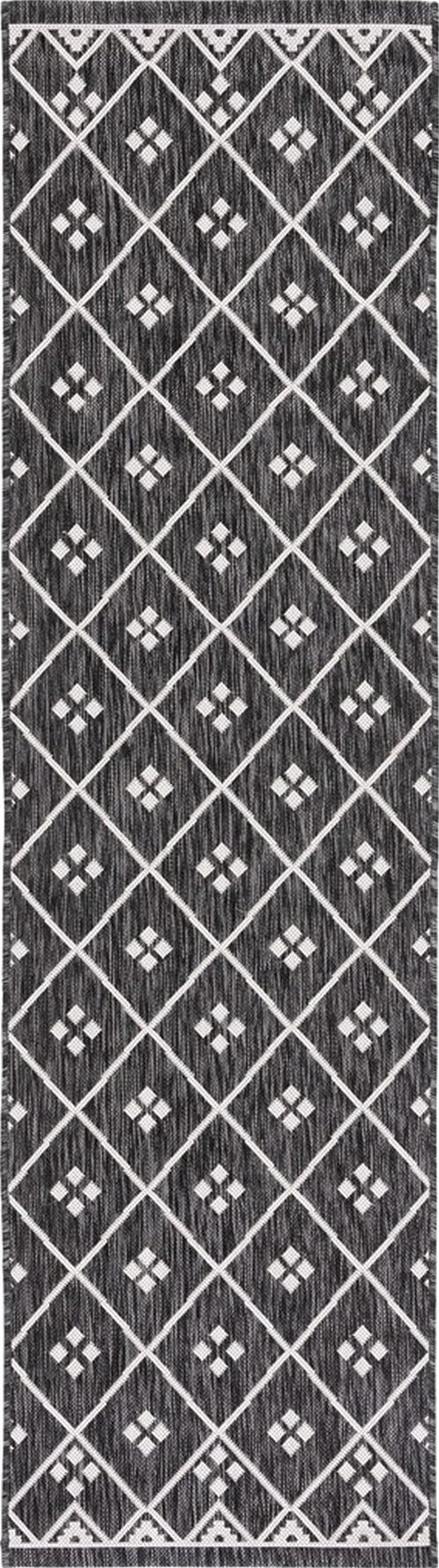 Safavieh Courtyard CY8303-537 Black / Ivory Area Rug main image