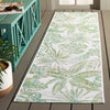 Safavieh Courtyard CY8324-55712 Ivory / Green Area Rug Room Scene Feature