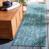 Safavieh Courtyard CY8387-37221 Blue / Grey Area Rug Room Scene Feature