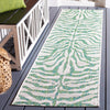 Safavieh Courtyard CY8444-55712 Ivory / Green Area Rug Room Scene Feature