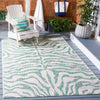 Safavieh Courtyard CY8444-55712 Ivory / Green Area Rug Room Scene