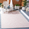 Safavieh Courtyard CY8444-56212 Ivory / Pink Area Rug Room Scene