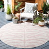 Safavieh Courtyard CY8444-56212 Ivory / Pink Area Rug Room Scene