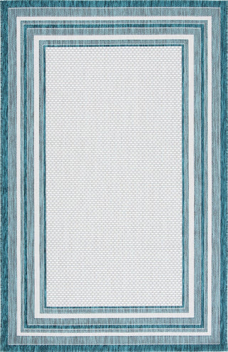 Safavieh Courtyard CY8475-53512 Ivory / Teal Area Rug Main