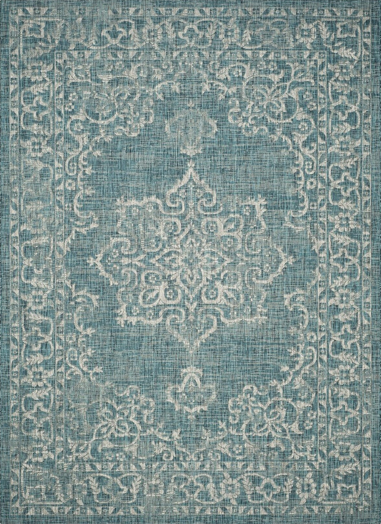 Safavieh Courtyard CY8481-37221 Blue / Grey Area Rug main image