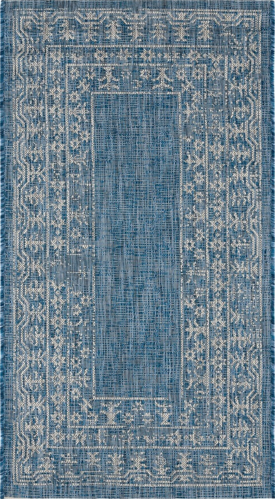 Safavieh Courtyard CY8482-36821 Navy / Grey Area Rug main image