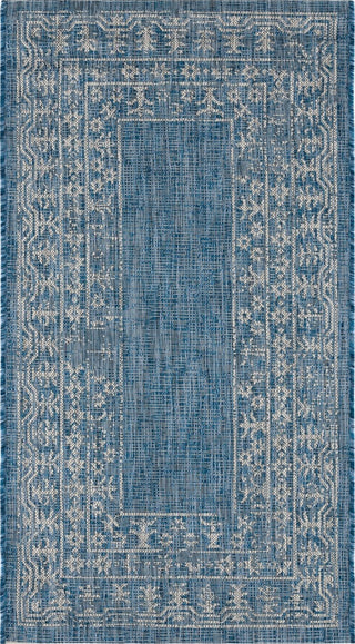 Safavieh Courtyard CY8482-36821 Navy / Grey Area Rug main image