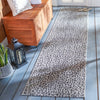 Safavieh Courtyard CY8505-37612 Grey / Black Area Rug Room Scene Feature